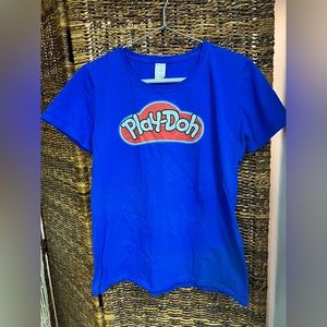 Playdoh-Blue Womens, Size:Large, Fits like a‎ juniors large, Pre-Owned